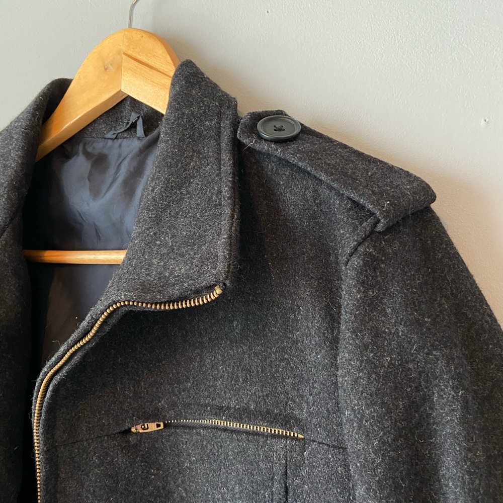 Custom-made Wool Zip Jacket - Picture 3 of 4